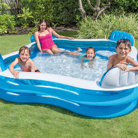 Intex Swim centre Family lounge pool | Family lounge pool, Children ...