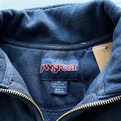JANSPORT sweat trainer men'sXL | 古着butterfly