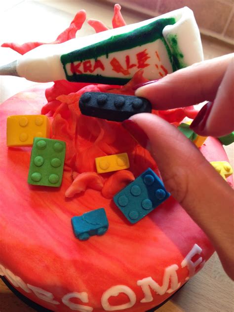 Image result for LEGO Cake Tutorial