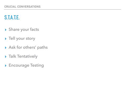 Seek to understand Crucial Conversations | PPT