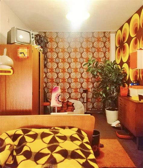 bedroom inspirations 70s modern