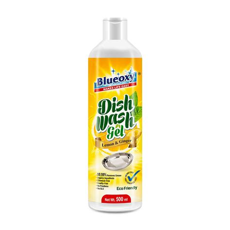 BLUEOXY Dish Wash liquid Gel | Dish washing Liquid Gel | Vessel Liquid ...