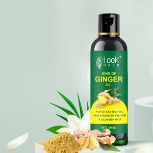 look hair Ginger Hair Oil Dandruff Care for All Hair Type Non-Sticky ...