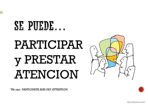 reglas para clase de espanol: English ESL powerpoints