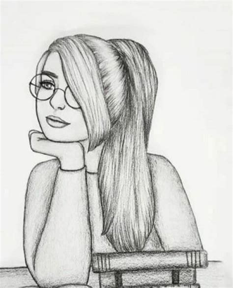 🙃@Afreen. ️ | Sketches, Pencil drawings of girls, Girl drawing sketches