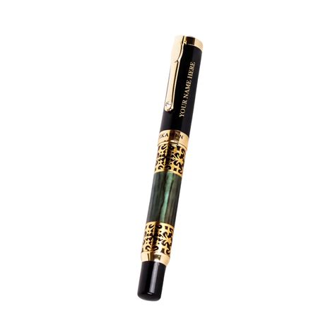 VILEN RAY Personalized British Racing Green Fountain Pen - Stunning ...