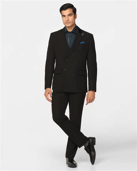 Buy Black Suits for Men Online in India