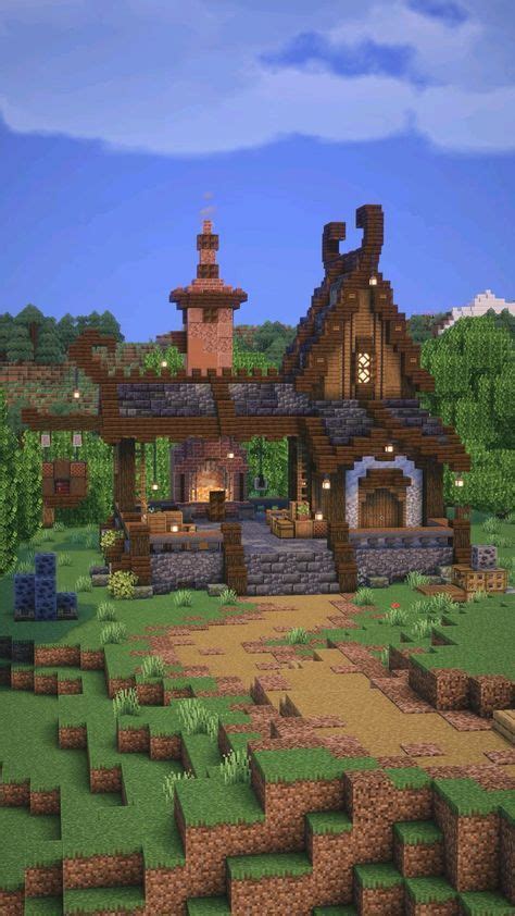 Image result for How to Build Blacksmith in Minecraft Java