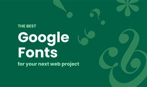 The best free Google fonts for your next web project | Bryan Dugan