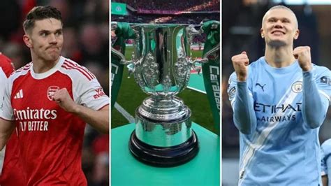 How to watch Arsenal vs Man. City EFL Cup Final in India: Start time ...