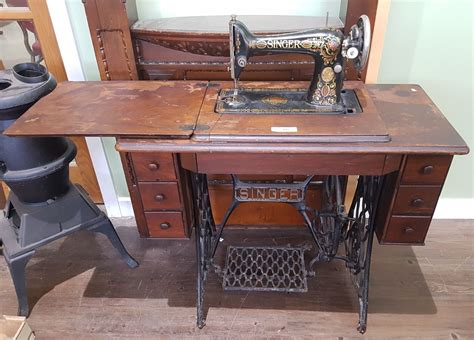 Image result for Threading an Antique Singer Sewing Machine