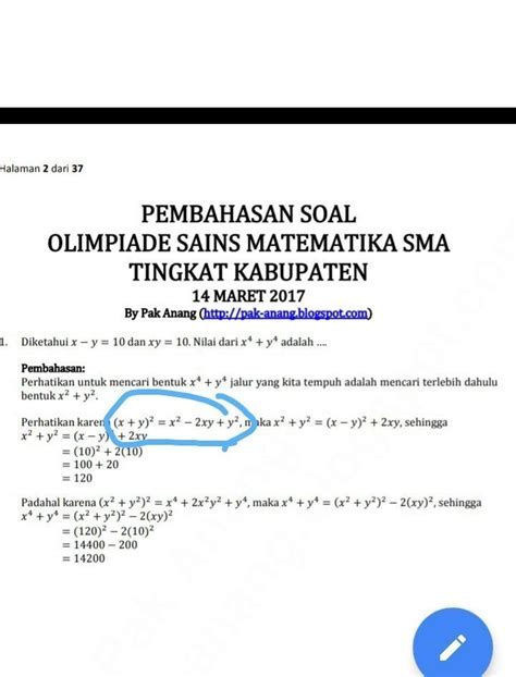 Kumpulan Contoh Soal OSN Informatika SMA dan Pembahasannya