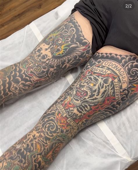 Pin by Liam Senior on Japanese in 2025 | Leg sleeve tattoo, Traditional ...