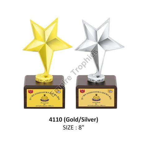 Customized Metal Star Trophy Exporter from Thoothukudi