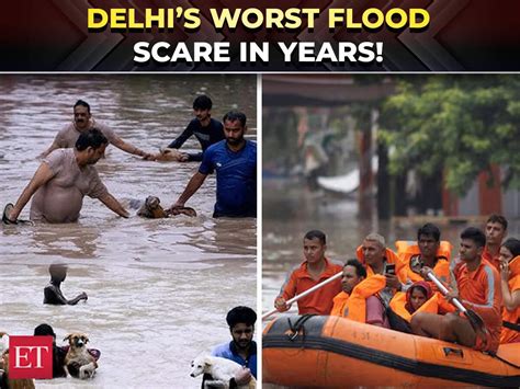 Flood fury hits Delhi: Thousands stranded as NDRF steps in for massive ...