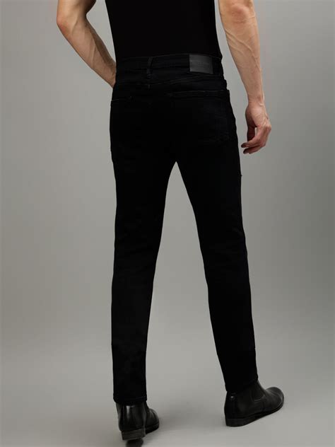 True Religion Mens SN Rocco Slim Fit Black Mid Rise Jeans – Denim for ...