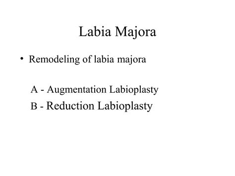 Plastic surgery of vulva and vagina | PPT