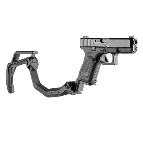 F.A.B. COBRA Quick Deployment Folding Glock Stock | Red Dot Tactical