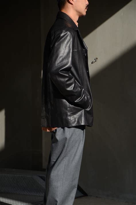 【YOKE】2025FWシーズンのファーストルックを飾る一着 “LEATHER CAR JACKET” | CIENTO BLOG