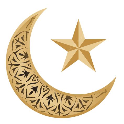 Moon Star Vector, Month, Moon Star, Crescent Moon PNG and Vector with ...