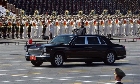 China’s President Xi Jinping attends a military parade marking the 80th anniversary of victory over Japan and the end of World War II, in Tiananmen Square on September 03, 2025, in Beijing, China.