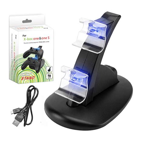 Dual Charging Station for Xbox One/One S Controller, Charger Stand ...