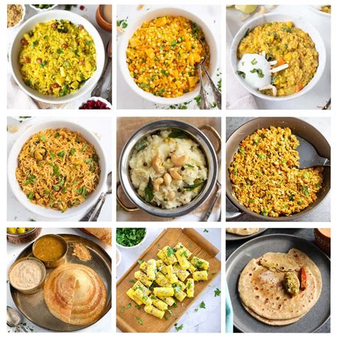 South Indian Breakfast Menu