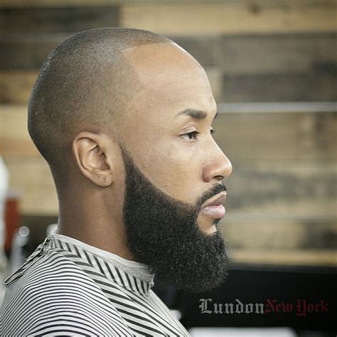 Bald Black Men Beard Styles