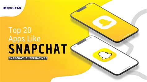 Top 20 Apps like Snapchat – Best Snapchat Alternatives
