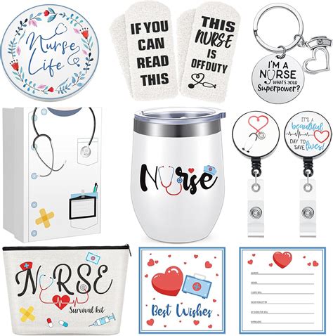 Amazon.com | Coume Nurse Appreciation Gifts for Women, CNA Week Gifts ...