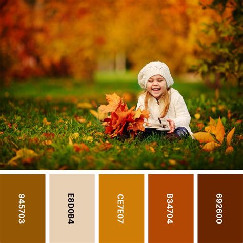 30 Fall Color Palettes for Earthy Designs - Color Meanings | Fall color ...