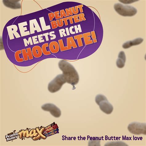 Peanut Butter Max | Treat yourself to Peanut Butter goodness this ...