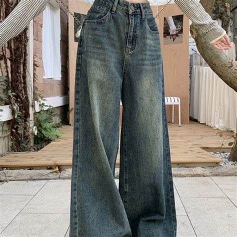 American Retro Straight Wide Leg Jeans – New evolution