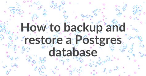 Image result for Django Postgres Backup