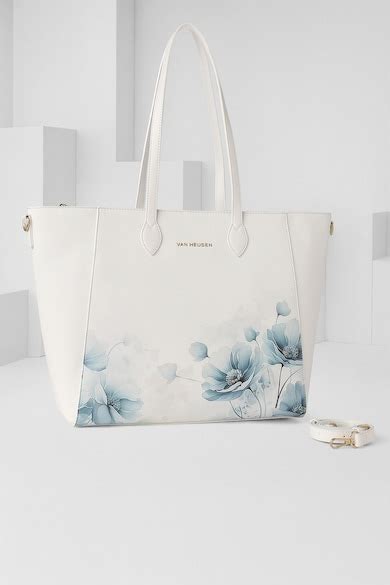 Buy Women White Print Formal Handbag Online - 39966139 | Van Heusen