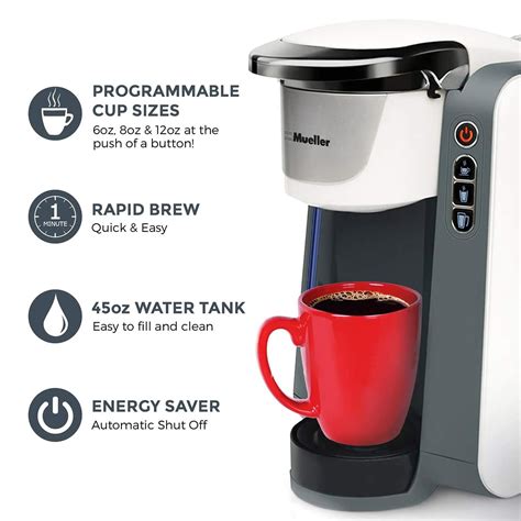 Mueller K-Cup Coffee Maker Single Serve Brewer at Nicole Webber blog