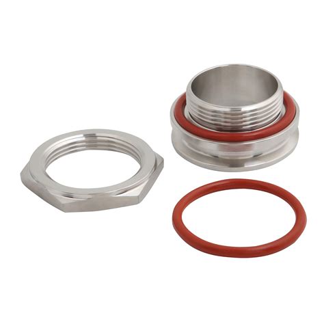 Buy TRUE 2" Tri clamp Bulkhead Compression Fitting 304 Stainless Steel ...