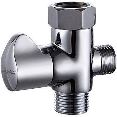 LUXEBidet Luxe Bidet Metal T-adapter with Shut-off Valve, India | Ubuy