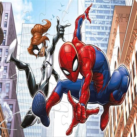 Frank Marvel Spider- Man 24 pcs Giant Floor Puzzle — Toycra