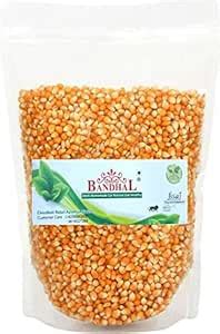 BANDHAL- Whole Maize/Corn Unpopped/Popcorn Corn Makka 450g | 100% ...