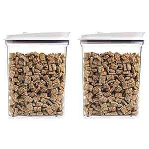 OXO POP Cereal Dispenser - Large, Set of 2 : Amazon.in: Home & Kitchen