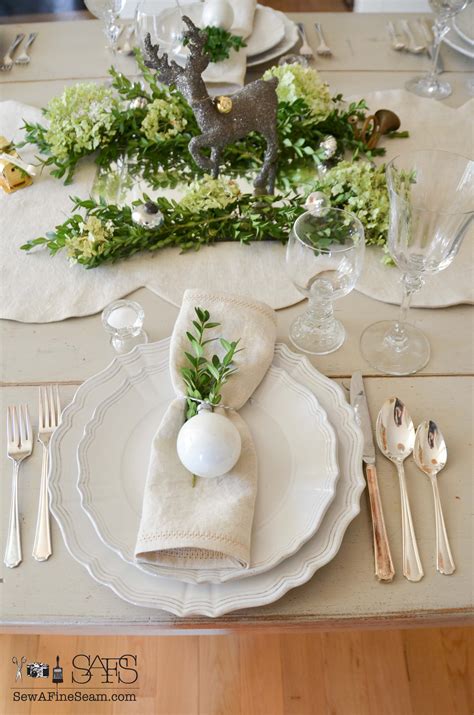 How to Make a Scalloped Linen Table Runner - Sew a Fine Seam