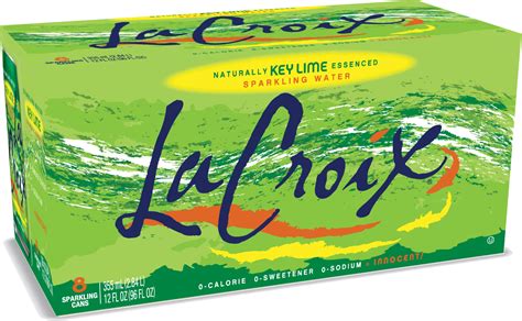 Snapklik.com : La Croix Sparkling Water, Key Lime, 12 Fl Oz