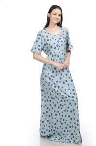 INCHBERRY Women Nighty - Buy INCHBERRY Women Nighty Online at Best ...