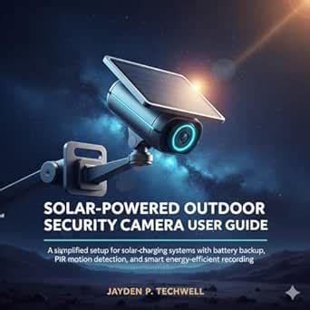 SOLAR-POWERED OUTDOOR SECURITY CAMERA USER GUIDE: A simplified setup ...