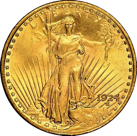 1924 Twenty Dollar Gold Coin