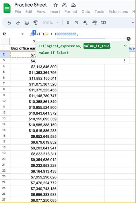 How to Use the Google Sheet 'IF-THEN' Formula | Coursera