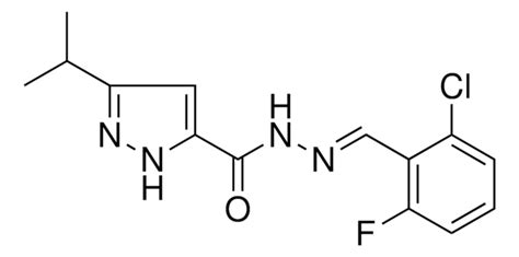 N'-(2-CHLORO-6-FLUOROBENZYLIDENE)-3-ISOPROPYL-1H-PYRAZOLE-5 ...