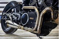 Yamaha Xv750 Cafe Racer Exhaust by The Brute From Belarus Tramontana Yamaha Xv750 Return Yamaha Xv750 Cafe Racer Exhaust