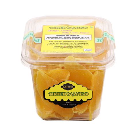 PREMIUM GOURMET DEHYDRATED AND SUGAR COATED MANGO – Aafarin